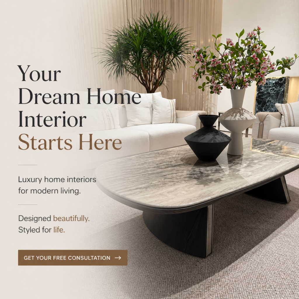 Custom Home Interior Design in Bangalore
